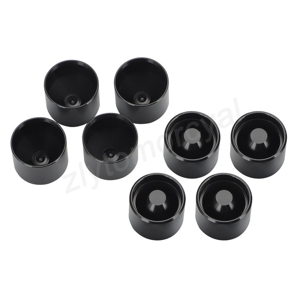 Set of 16 Aluminum Hidden Storage Cups for Maglite C Cell Flashlights