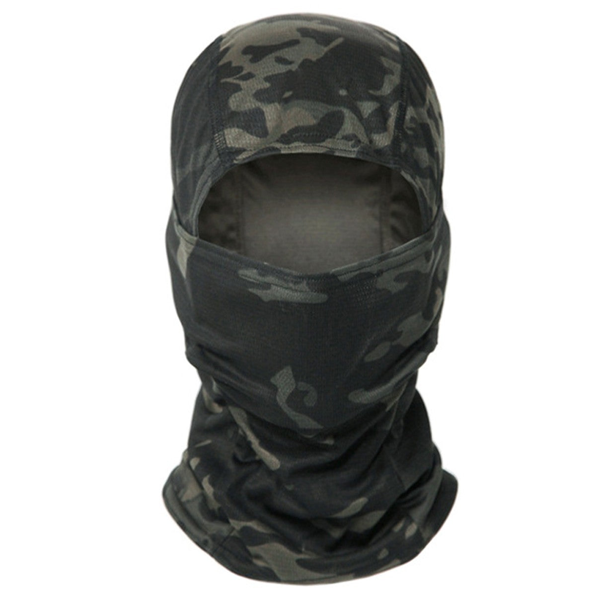 Camo Face Mask Balaclava Ski Mask UV Protector Cooling Head Cover for Men Women