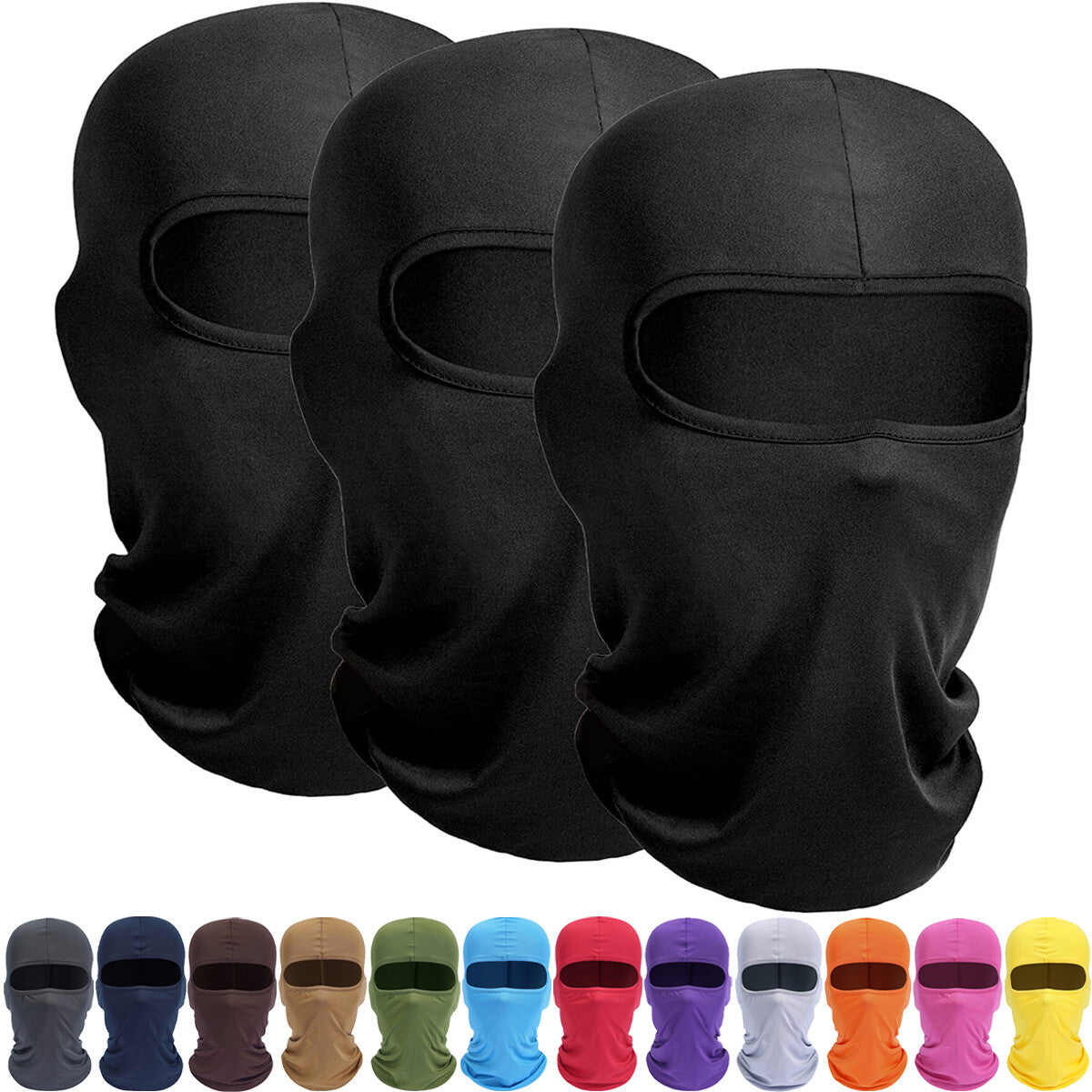 Summer Cooling Face Mask Neck Gaiter UV Protection Balaclava for Outdoor Activities