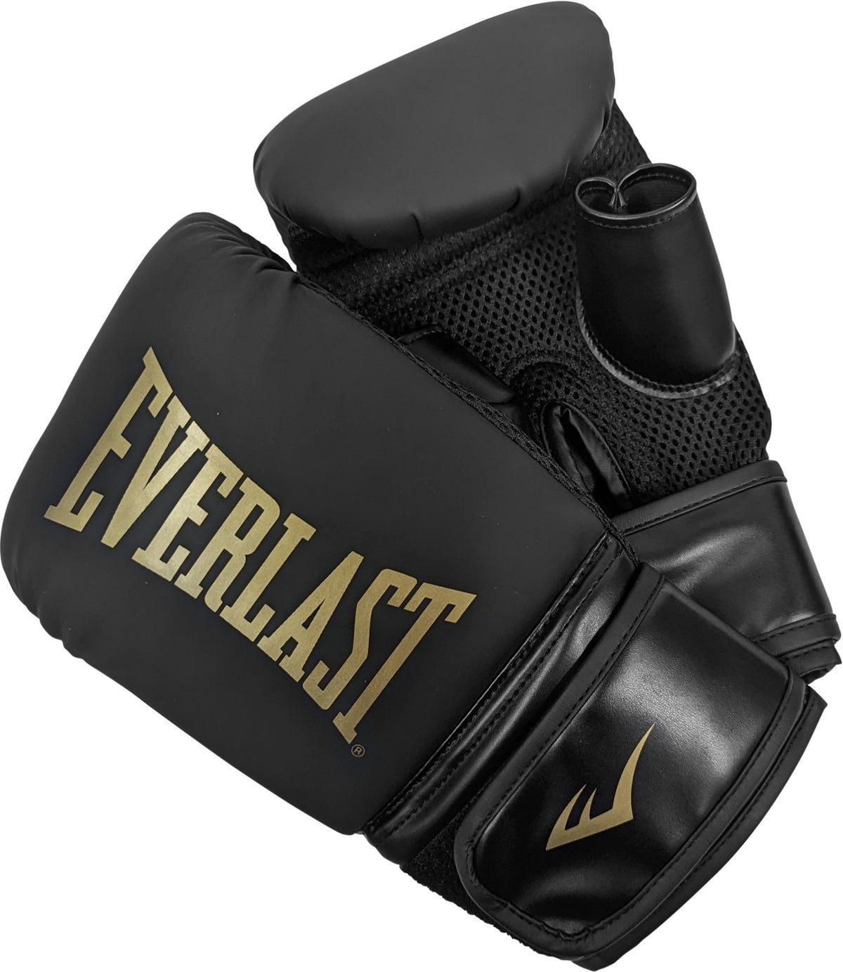 Everlast Elite Cardio Boxing Gloves L/XL Black Gold - Combat Sports Gear