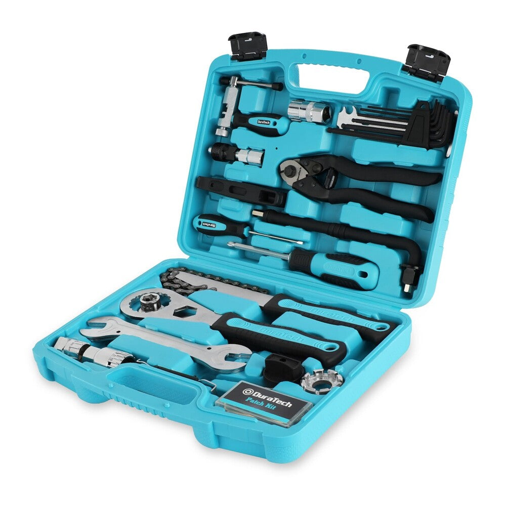 40-Piece Bike Repair Kit with Tools & Case for Bicycle Maintenance