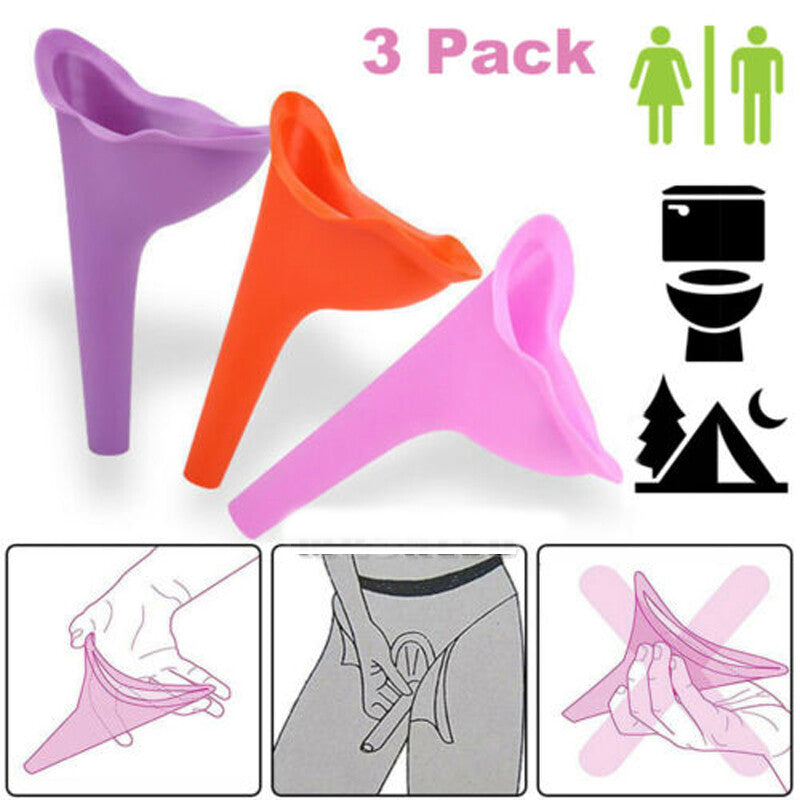 Female Reusable Portable Urinal for Travel Camping Outdoor Hygiene