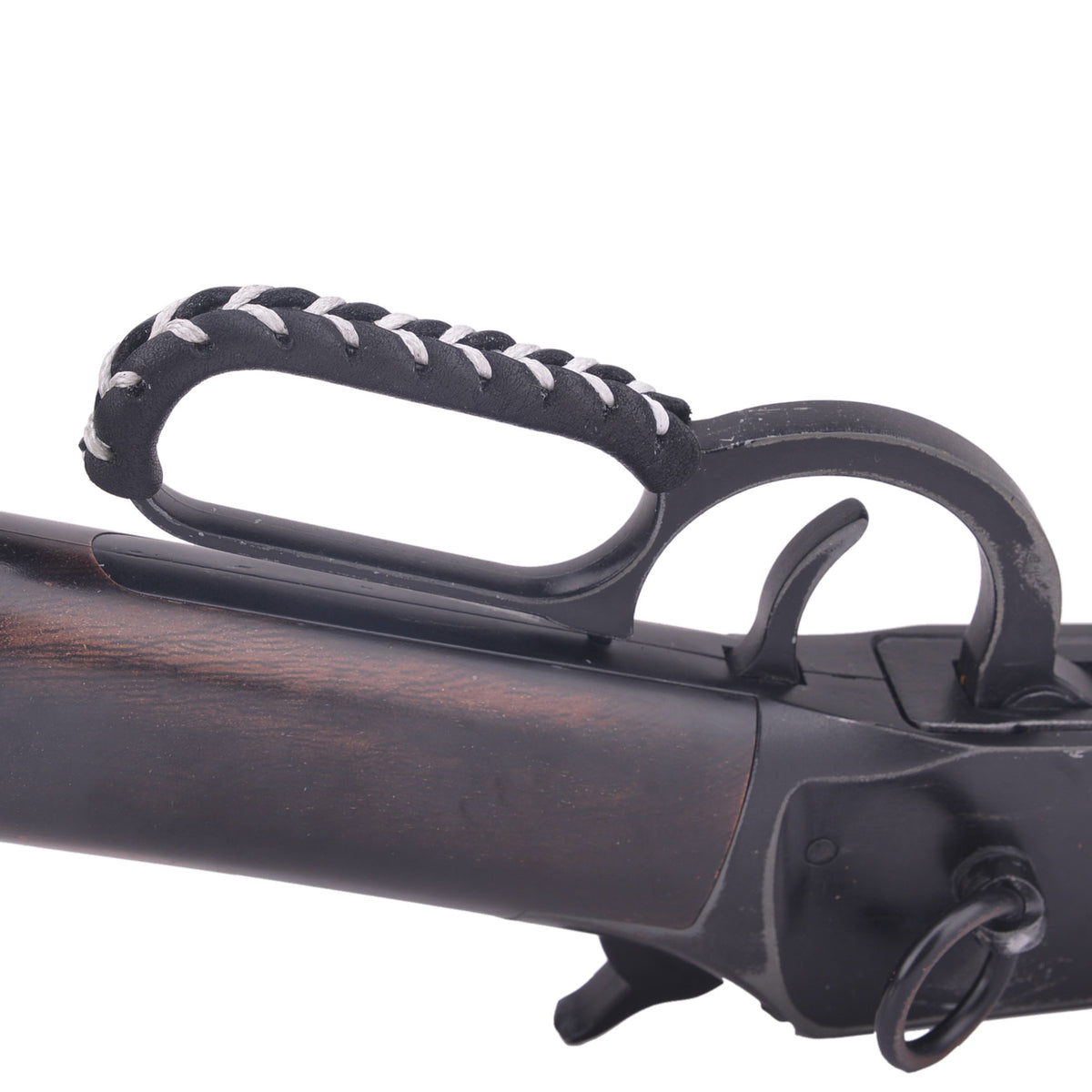 Leather Gun Lever Wrap Protector for Shotgun and Rifle - Full Grain Cowhide