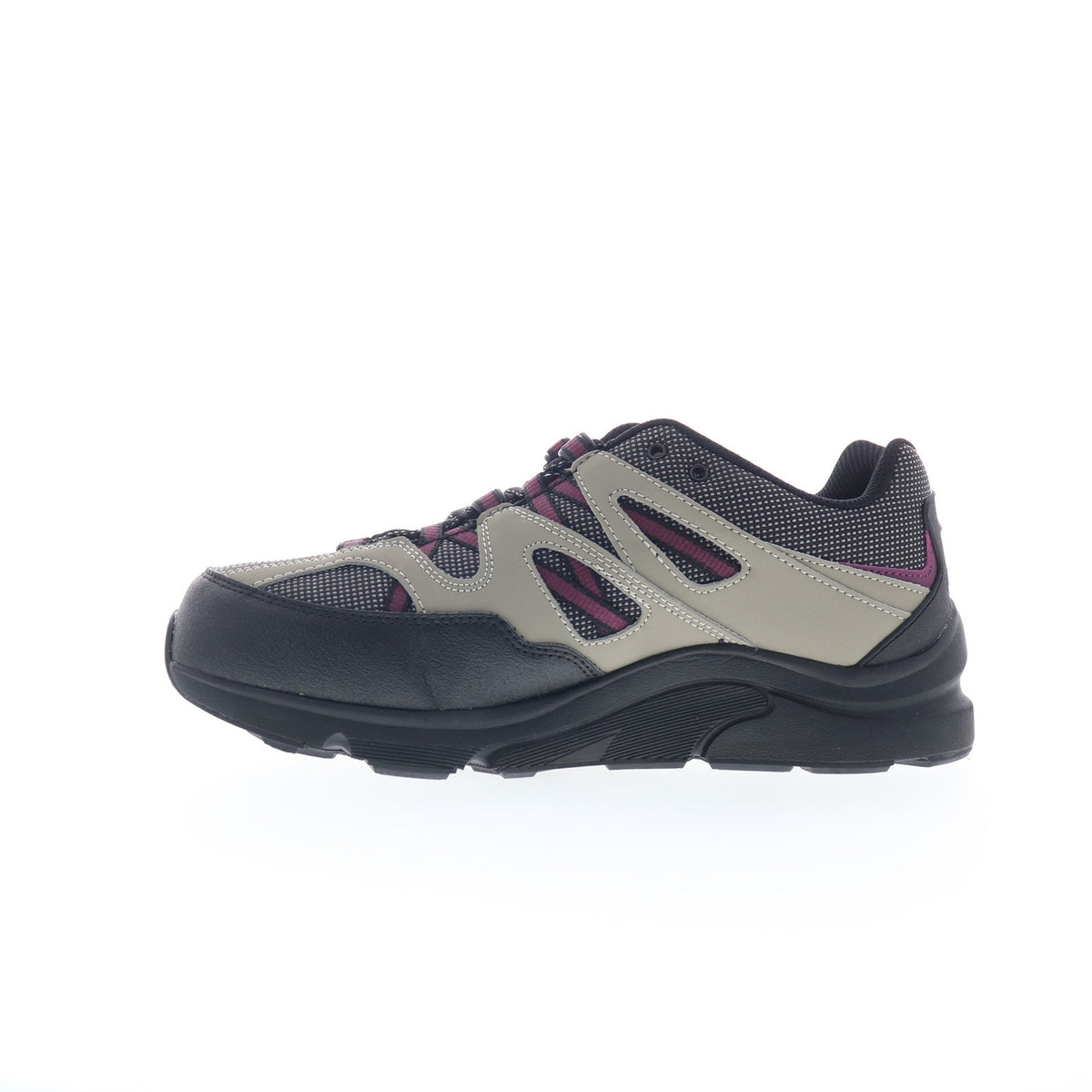 Women's Trail Running Shoes - Gray Wide Fit Hiking Sneakers 9.5