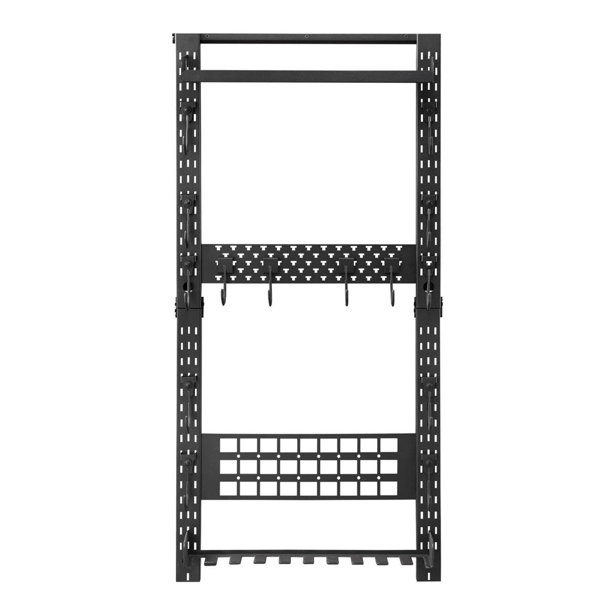 Wall Mount Gun Rack for Rifles and Shotguns – 5 Long Firearms Storage Organizer