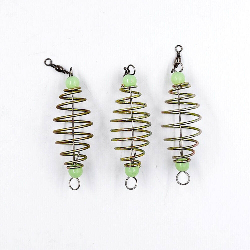 24 Pcs Fishing Bait Holders Set - Carp Feeder Hooks and Accessories