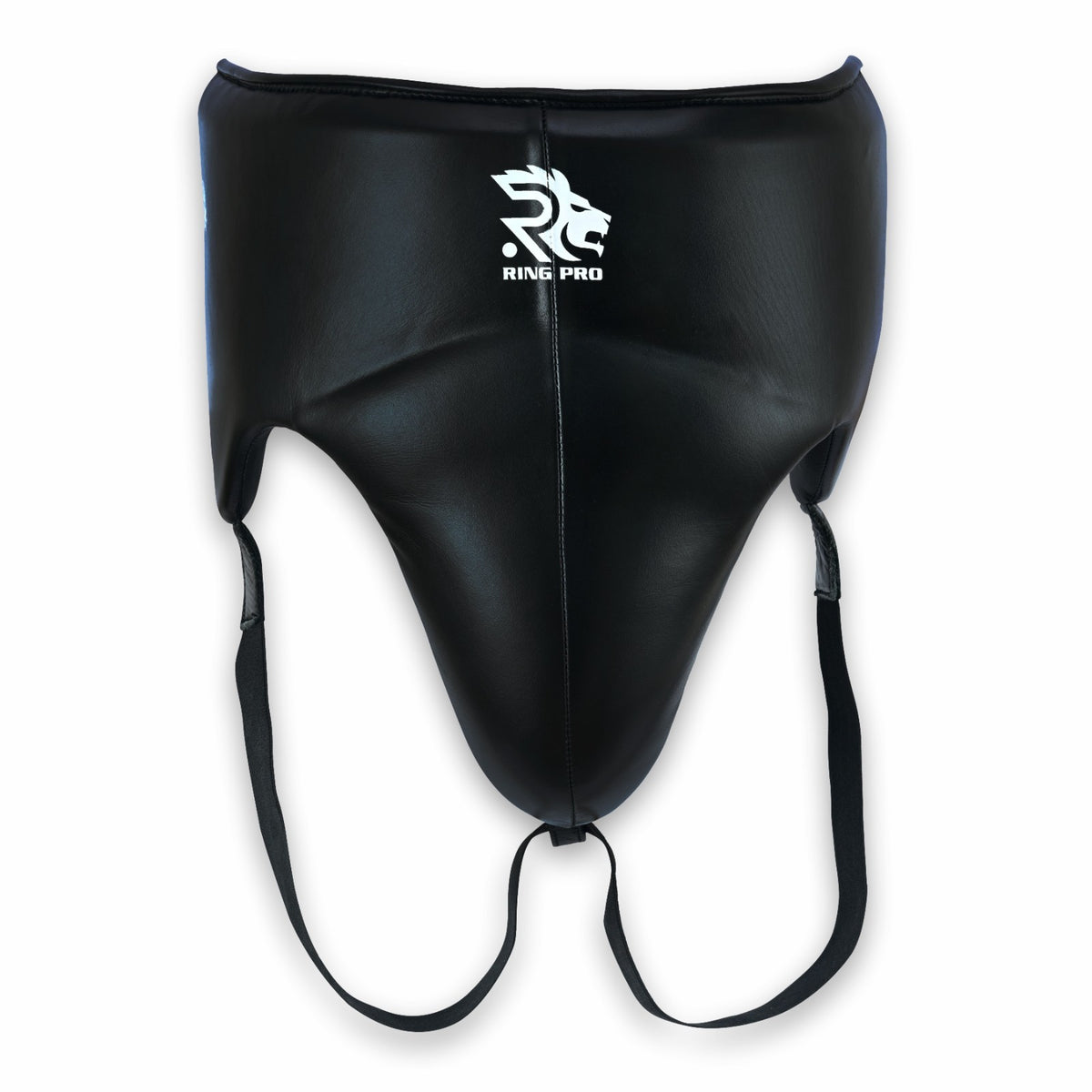 Leather Groin Guard with Built-In Cup for Boxing MMA Muay Thai Training - S-XL