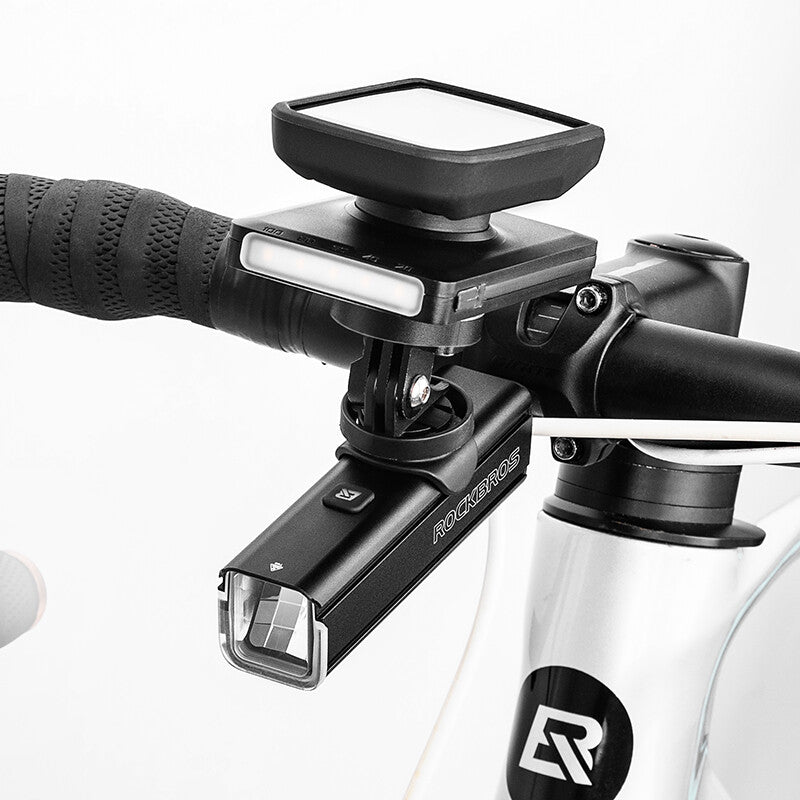 Bike Light Power Bank 5000mAh Waterproof USB Rechargeable with 4 Light Modes