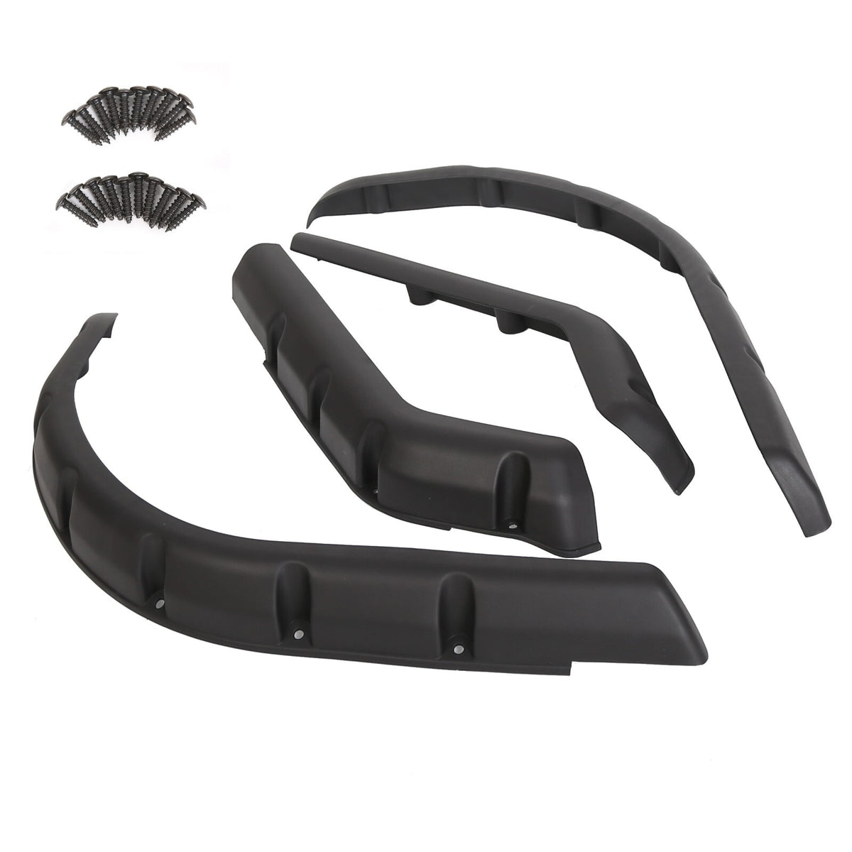Golf Cart Fender Flares Set of 4 for EZGO TXT 1994-2013 – Black ABS Plastic