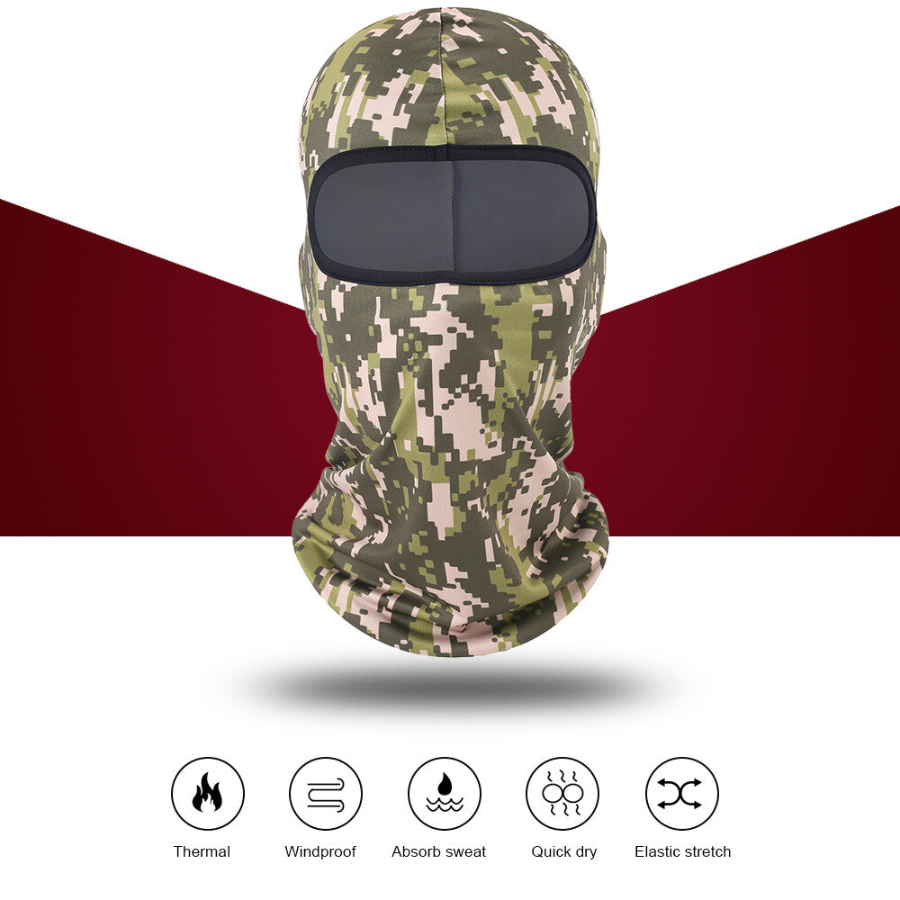 Unisex UV Protection Balaclava Face Mask for Outdoor Sports and Skiing