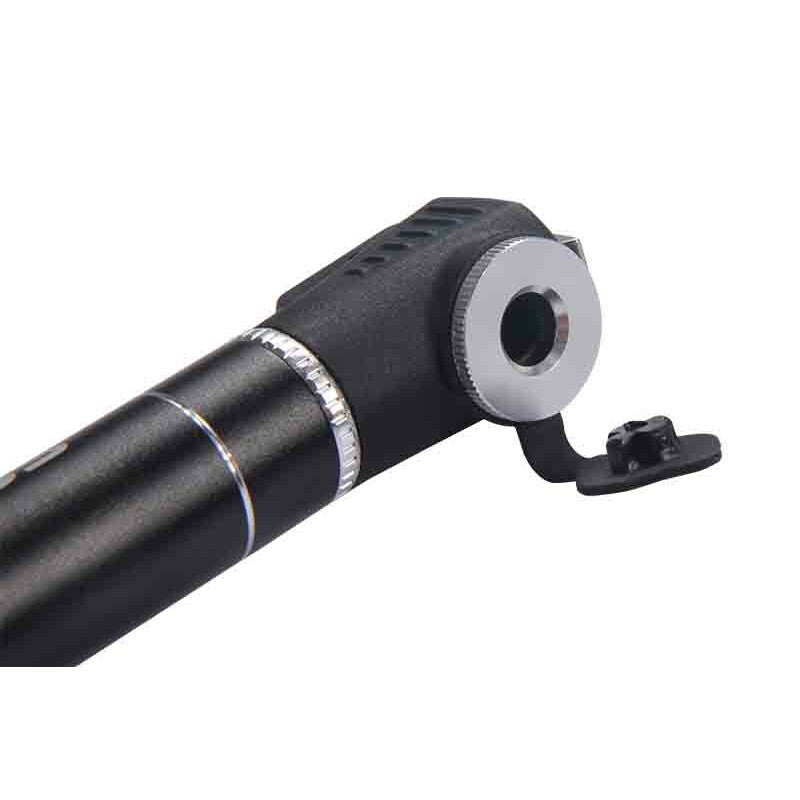 Mini Portable Bike Pump with Aluminium Alloy Handle & Reversible Valves