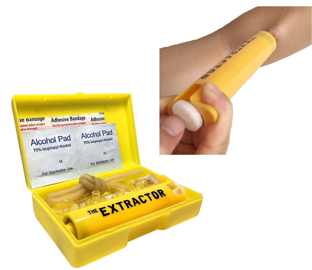 Venom & Poison Extraction Pump Kit for Snake Bites & Insect Stings