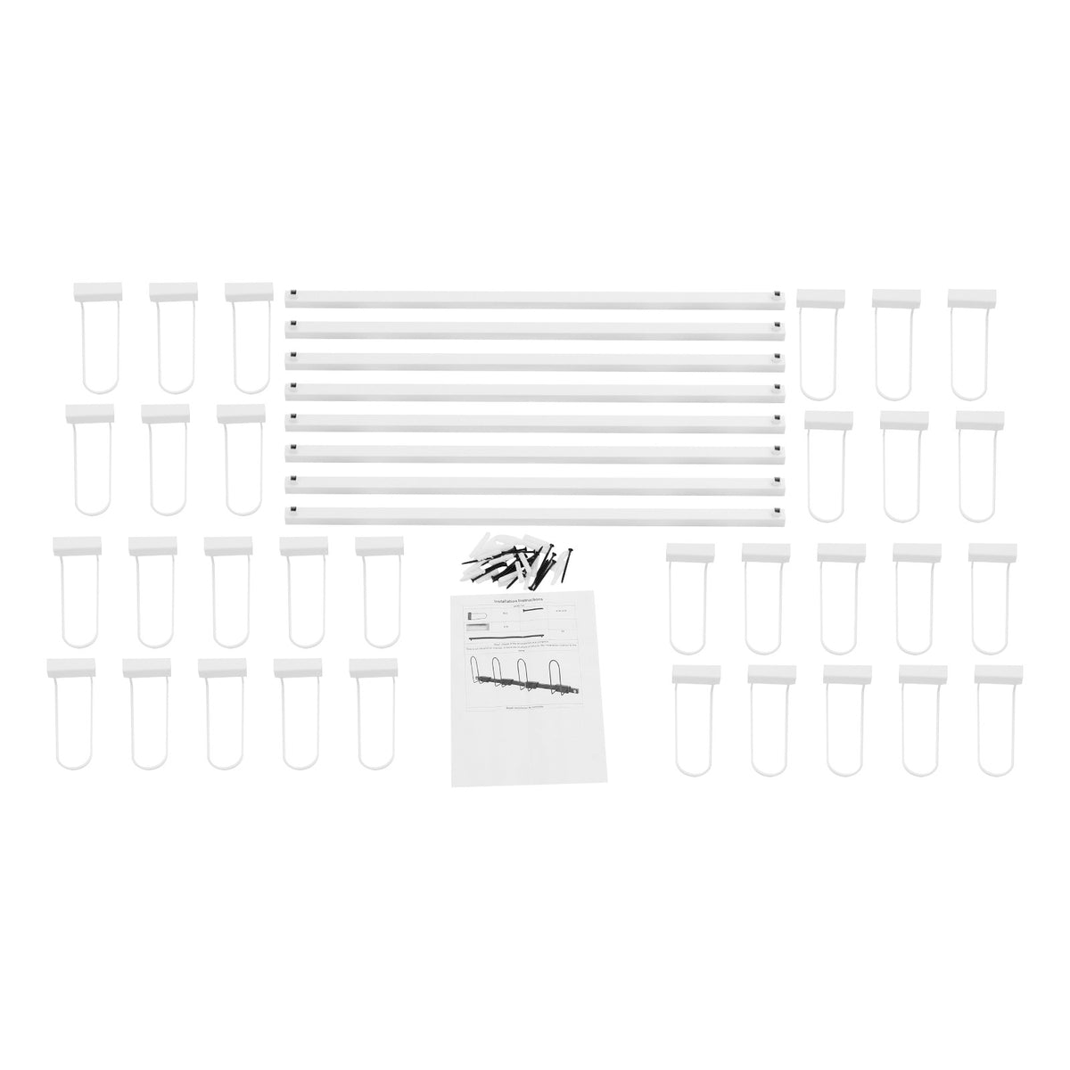 Wall-Mounted Boxing Glove Storage Rack with 8 Shelves & Hooks