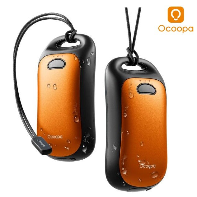 Rechargeable Hand Warmer 2-in-1 Waterproof Portable 6000mAh for Outdoor Hiking