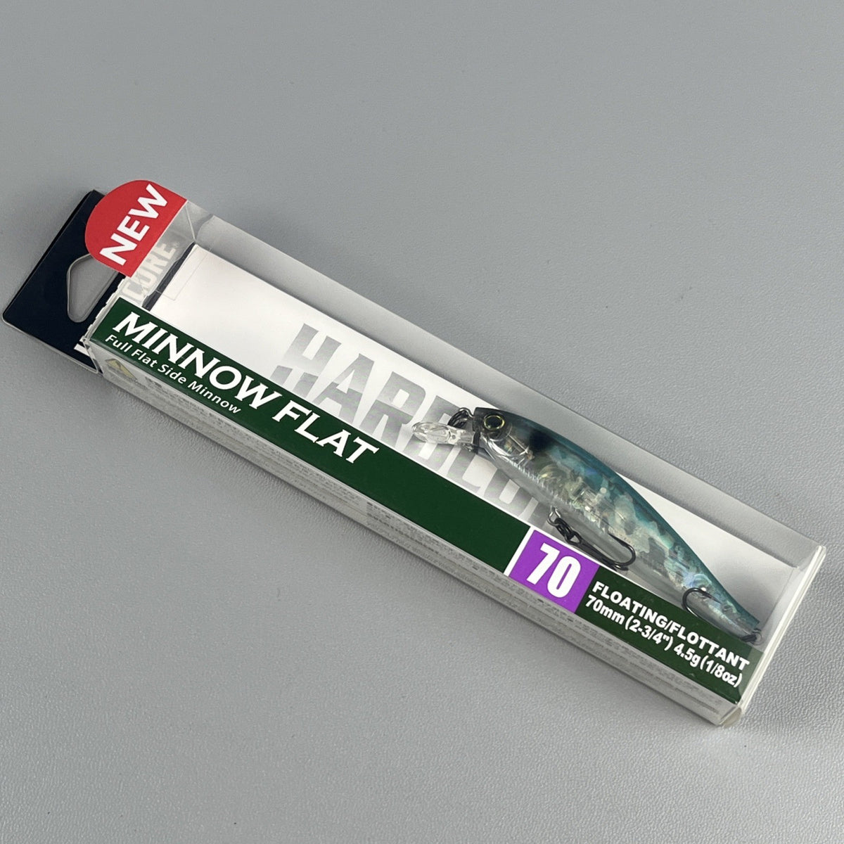 Floating Minnow Lure 70mm Flat Floating Fishing Bait - R1357-GSSH