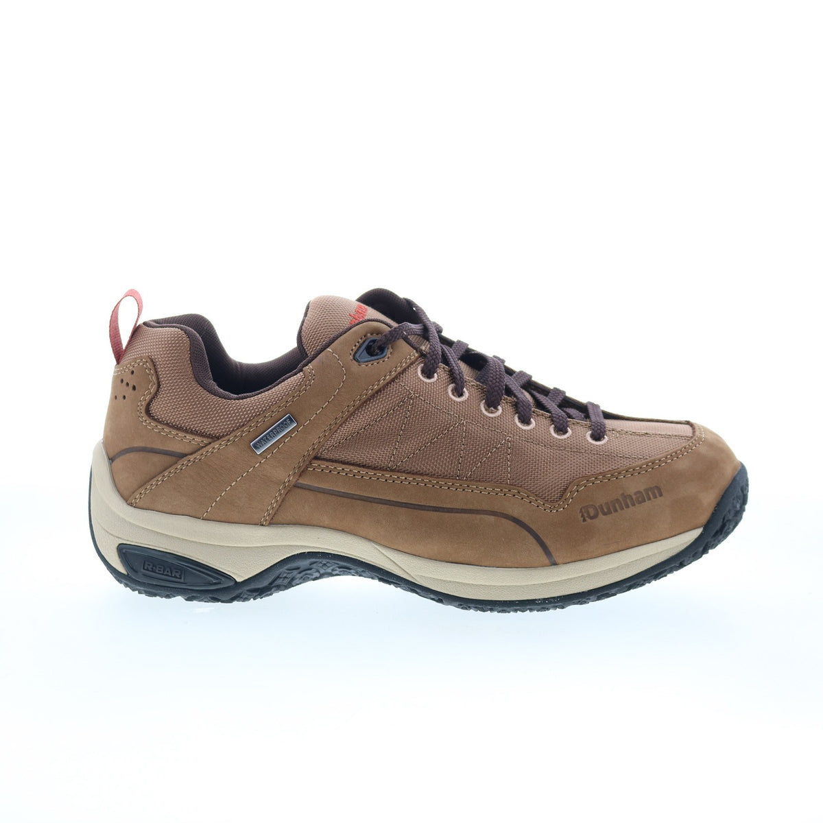 Men's Wide Brown Hiking Shoes - Athletic Trekker Footwear