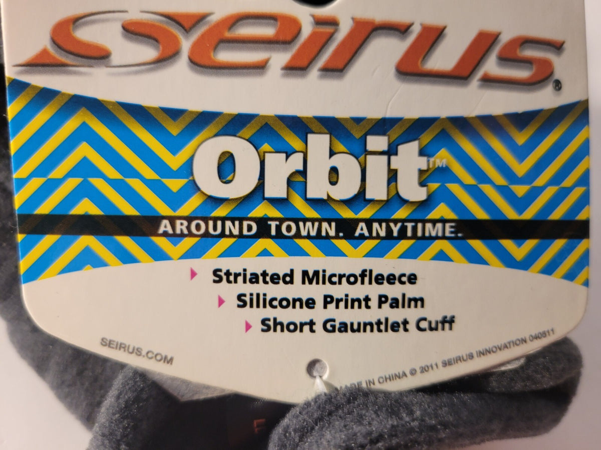 Women's Apres Orbit Micro-Fleece Gloves - Medium Dark Gray NWT