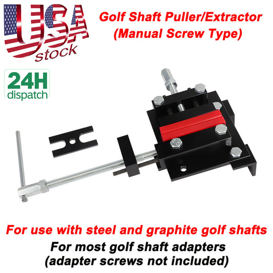 Golf Shaft Puller Extractor for Steel and Graphite Clubs - Manual Tool