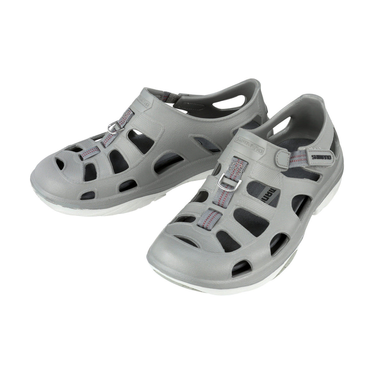 Fishing Shoes - Lightweight EVA Non-Marking Sole with Traction - Gray, Size 12