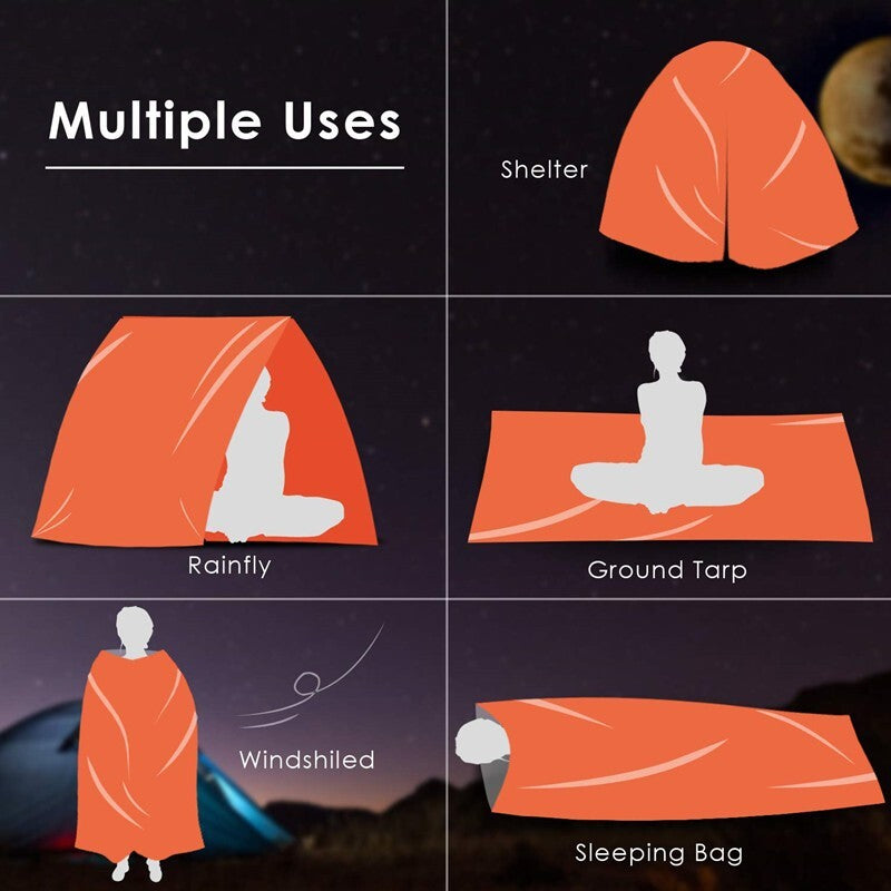 72-Hour Emergency Survival Kit with Food Water Shelter
