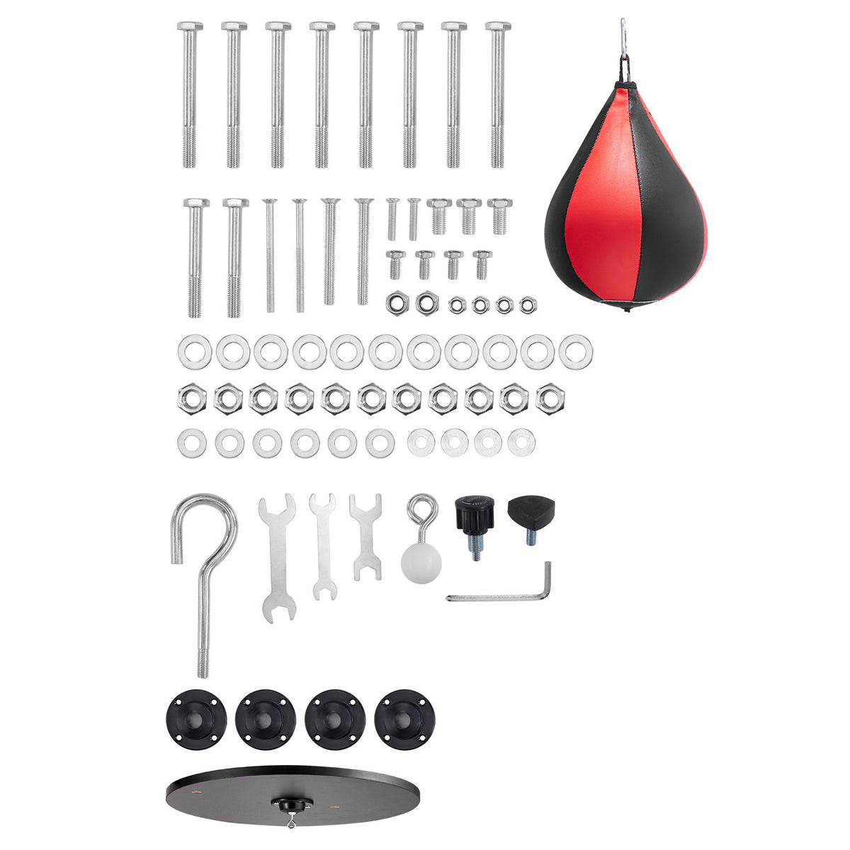 Heavy Duty Punching Bag Stand with Steel Frame for Boxing & Fitness
