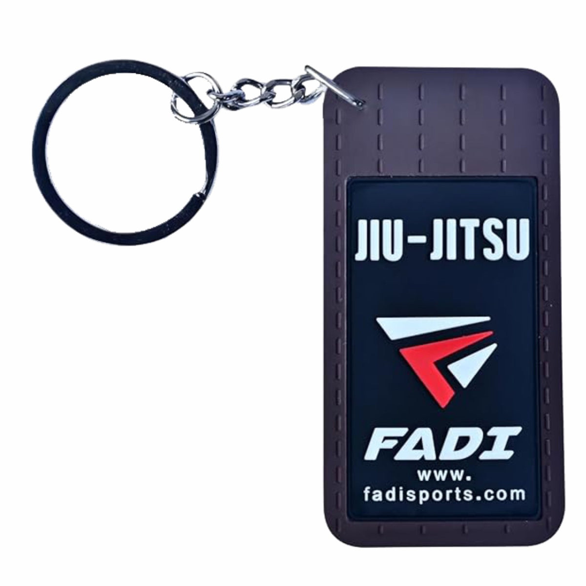 Martial Arts Keychain Rubber Belt Replica for MMA BJJ & Grappling Fans