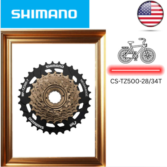 7-Speed Bicycle Freewheel Cassette 14-28T or 14-34T Shimano Tourney