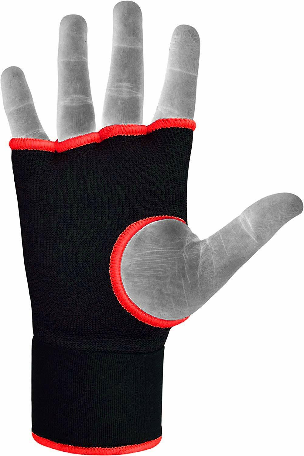 Boxing Hand Wraps Gloves with Padded Knuckles MMA Kickboxing Gloves
