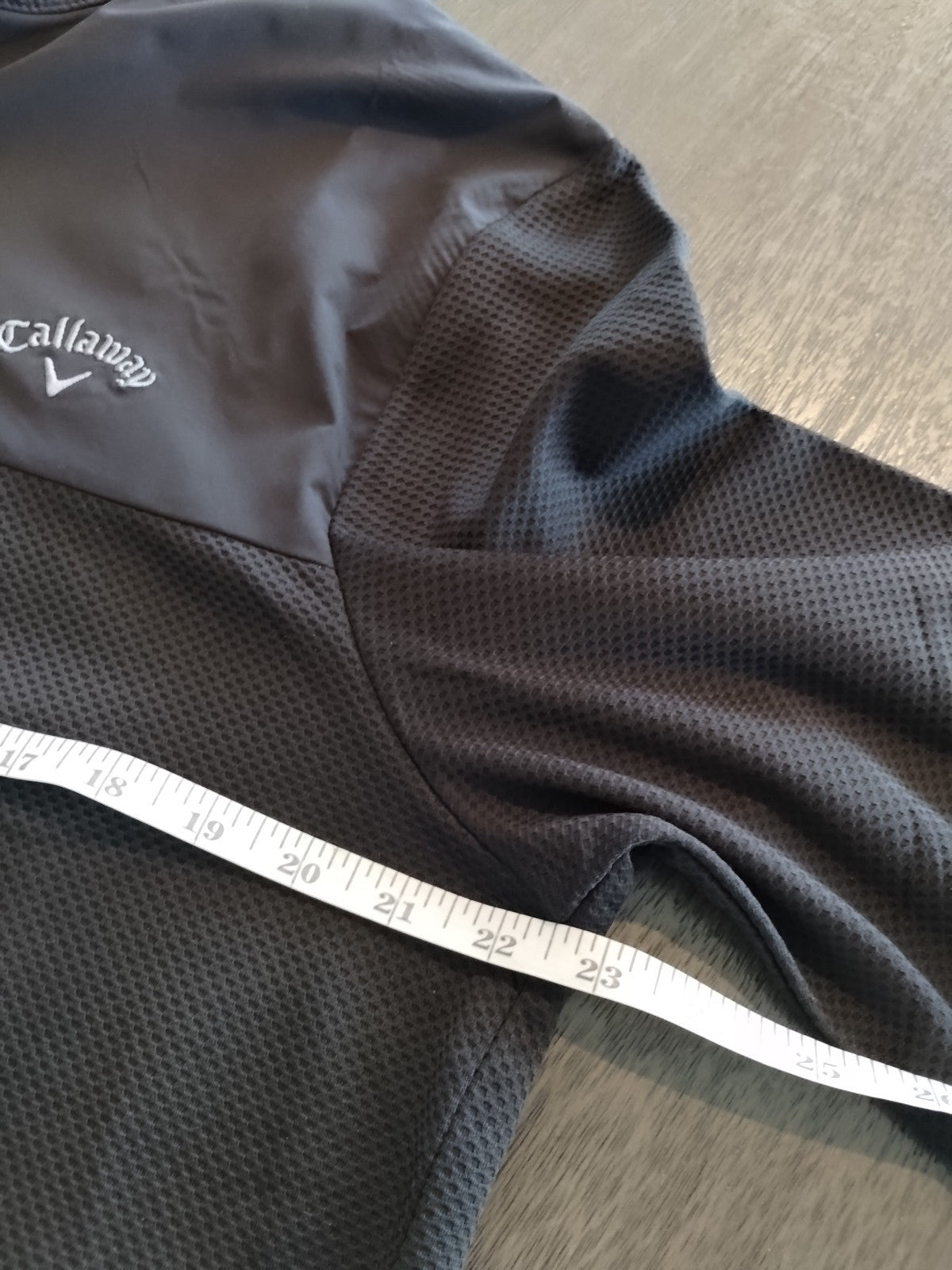 Men's Black 1/4 Zip Pullover - Activewear with UPF50 Sun Protection
