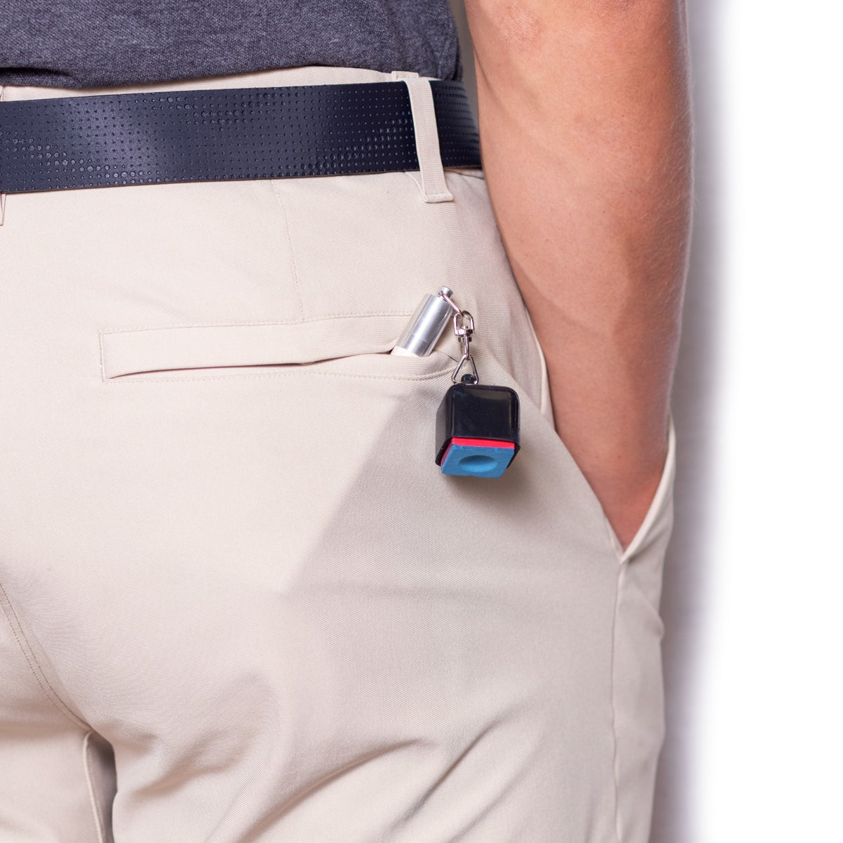 2-in-1 Pool Cue Tip Prep Tool: Pocket Chalk Holder & Tip Pricker
