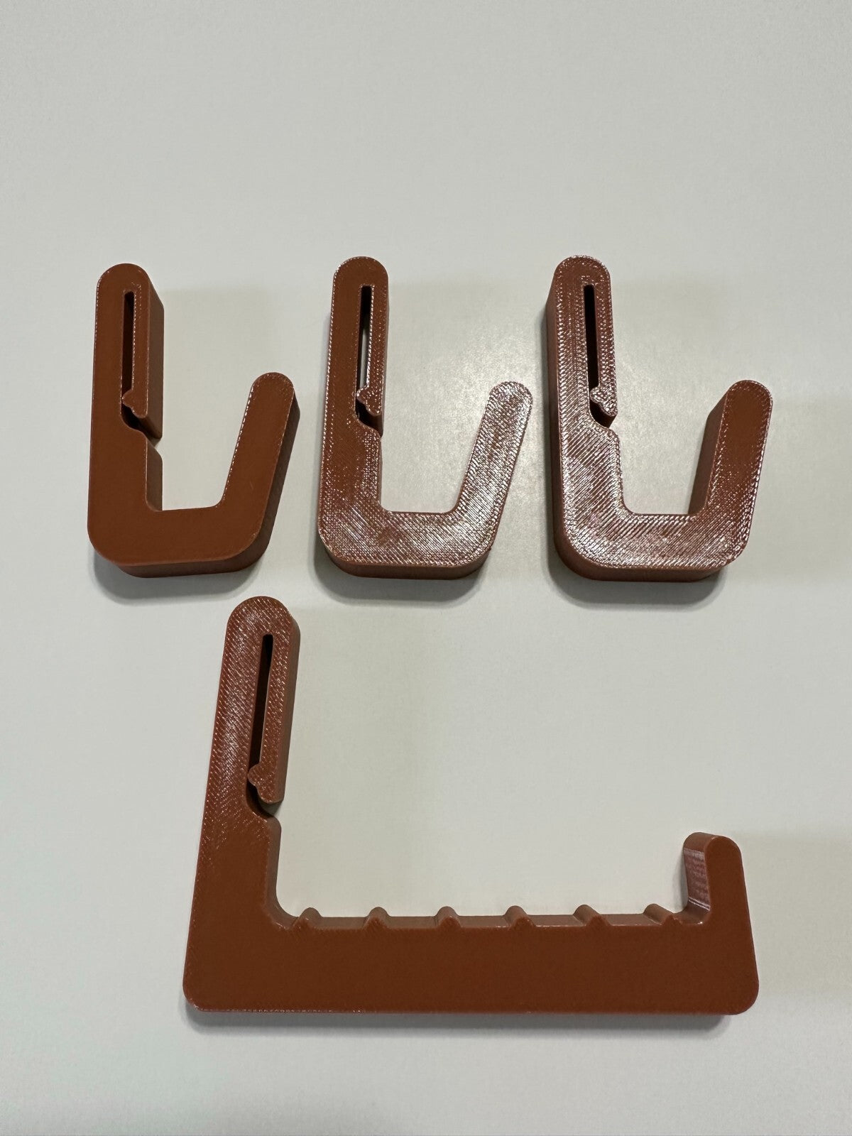 Archery Hunting Bow Hanger with 3 Gear Clips - Lightweight Tree Stand Accessory