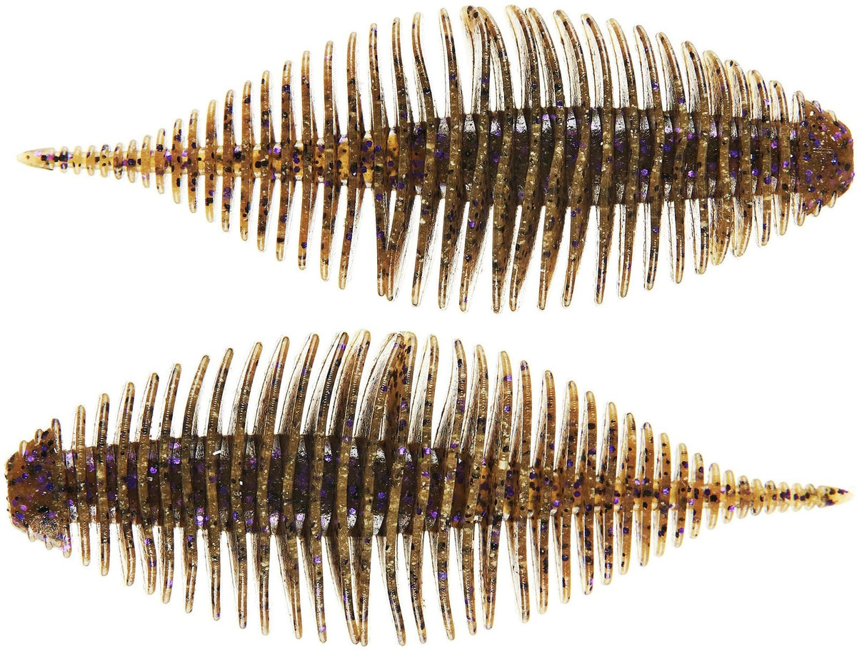 3.8 Inch Soft Plastic Bait for Bass Fishing - Bluegill Profile