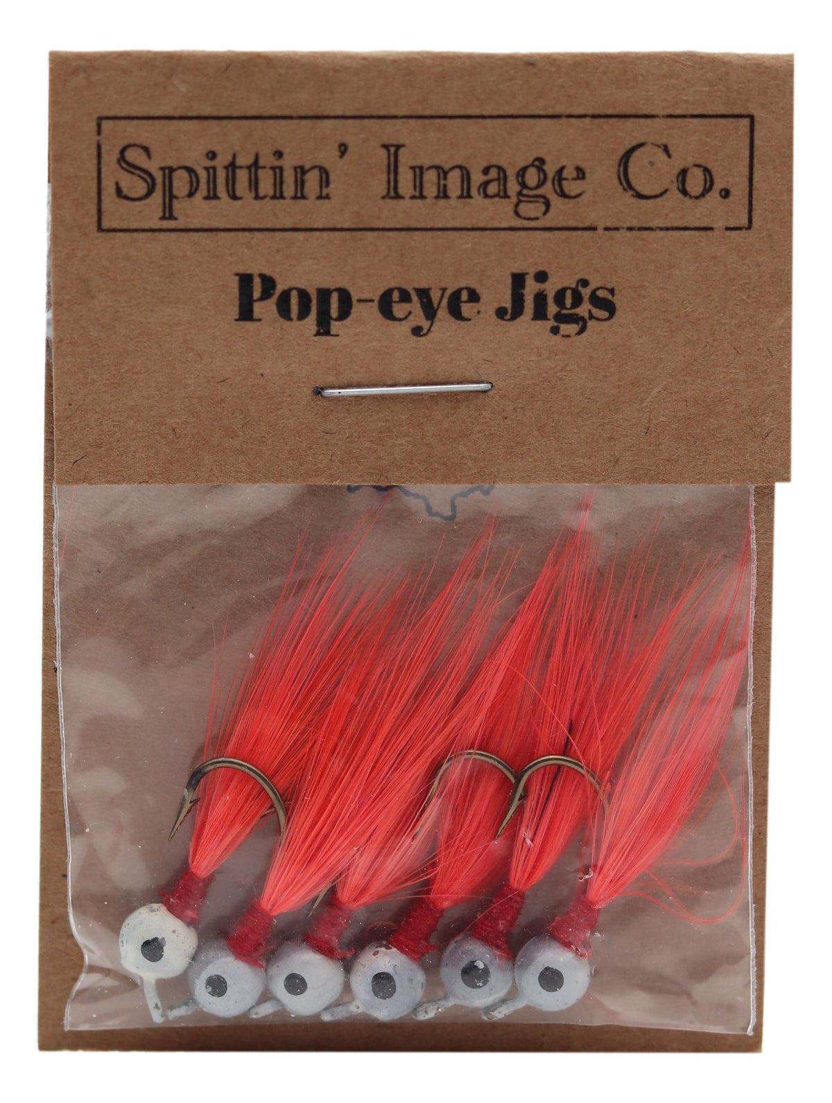 Artificial Fishing Jigs - 1/20 oz Flies with Hand Tied Feathers - 6 Pack