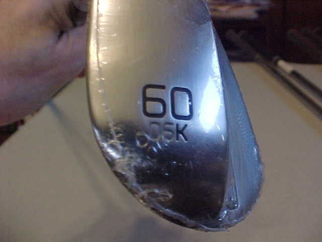 Golf Wedge 60 Degree SM10 Titleist Vokey Chrome K Grind Lob Wedge - Right Handed