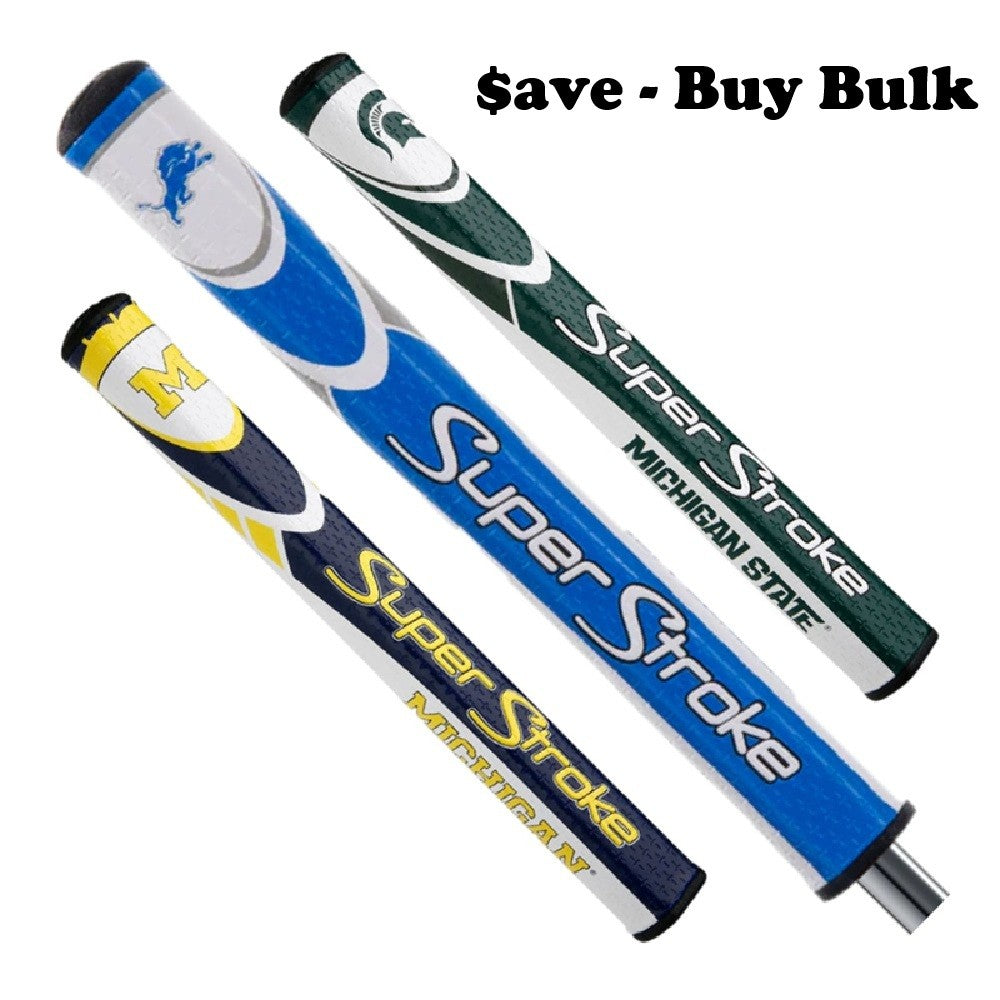 Golf Putter Grip with Ball Marker - Oversized, No Taper Technology, Team Pride