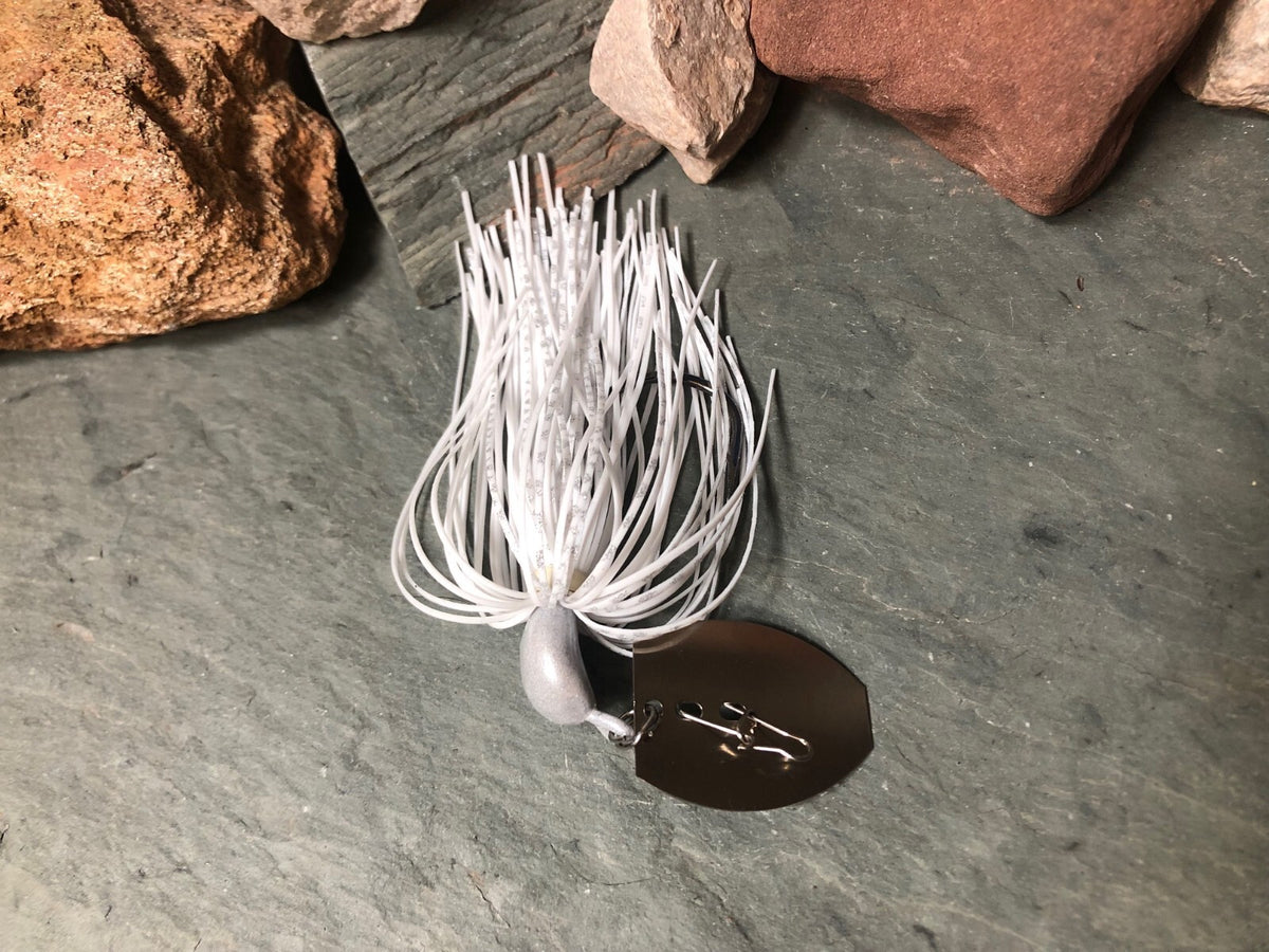 Custom Vibrating Bladed Jigs for Bass Fishing - Multiple Colors & Weights