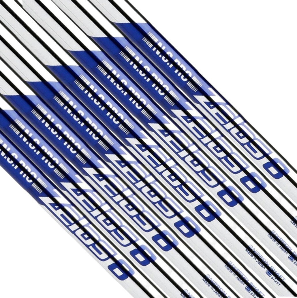 Golf Iron Shaft Bundle - Nippon N.S. Pro Zelos 8 .355" High-Performance Steel Shafts