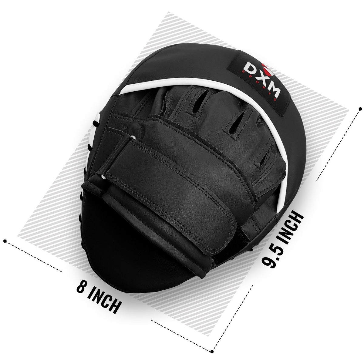 Boxing Focus Punch Mitts for MMA Kickboxing & Muay Thai Training - Black Pink
