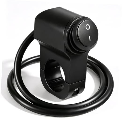 12V Waterproof Motorcycle Handlebar Switch Aluminum Alloy ATV Light Control