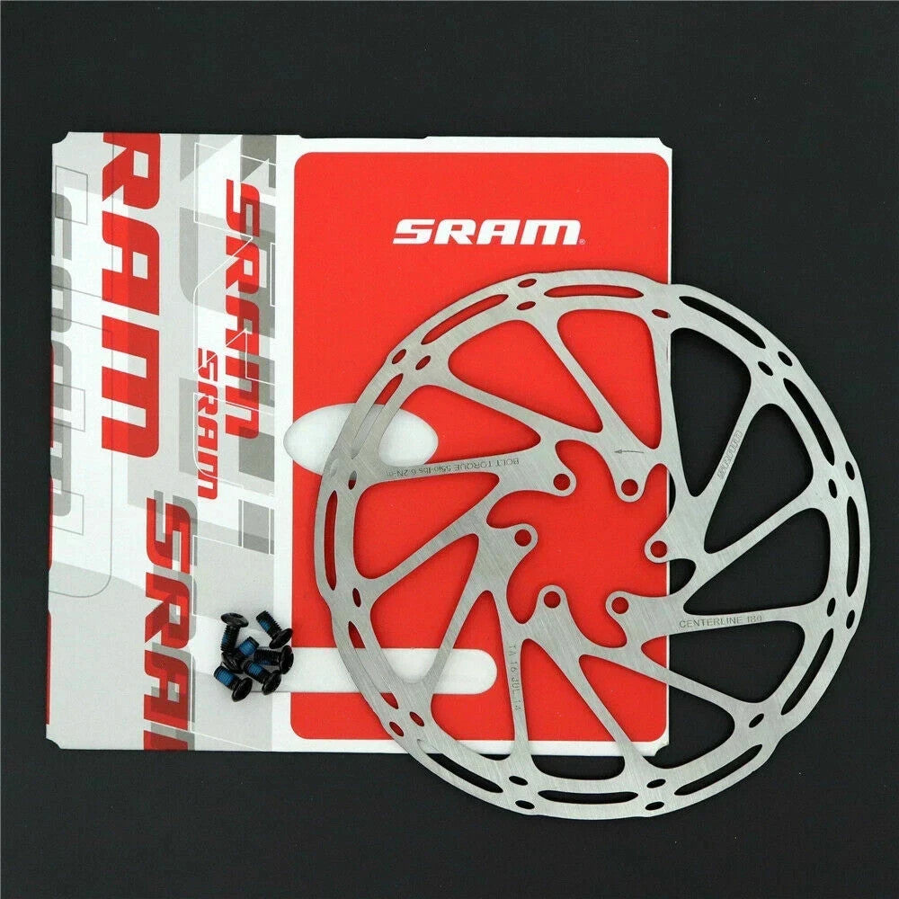 180mm Disc Brake Rotor with 6 Bolts for MTB & Road Bikes - Centerline Design
