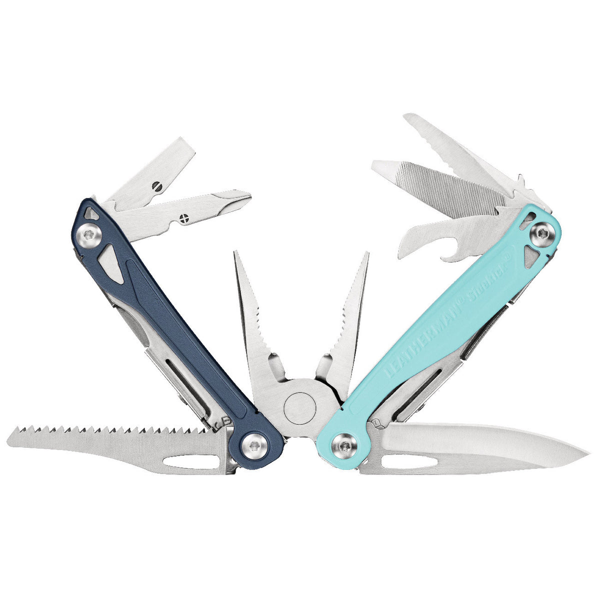 Leatherman Sidekick Multi-Tool with 14 Tools in Stainless, Bronze or Blue