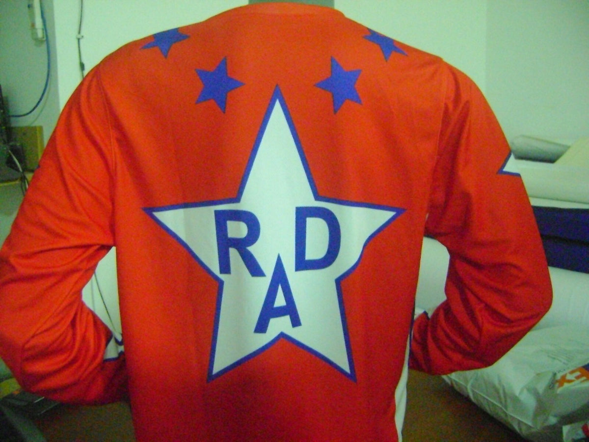 XL BMX Cycling Jersey - Old School Race Bike Shirt with Moisture Wicking & UV Protection