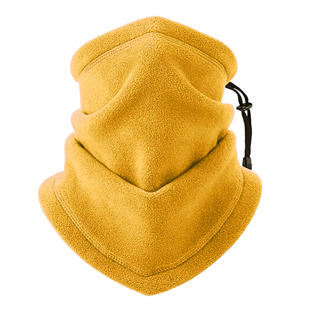 Fleece Neck Warmer Gaiter Winter Balaclava Ski Mask with Adjustable Strap