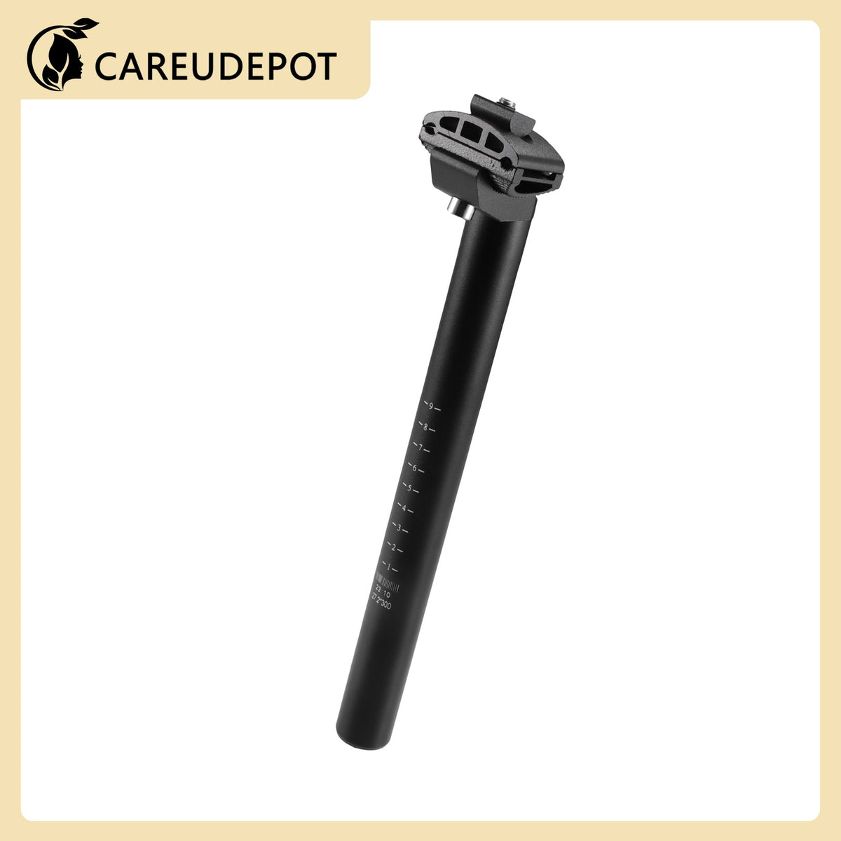27.2x300mm Aluminum Bike Seat Post for Mountain & Road Bikes