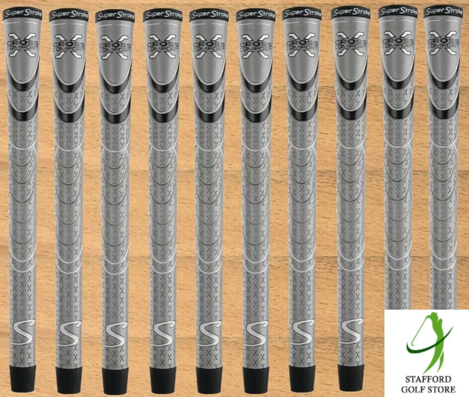 Golf Grip Set - Super Stroke Cross Comfort Undersize, Standard, Midsize & Jumbo
