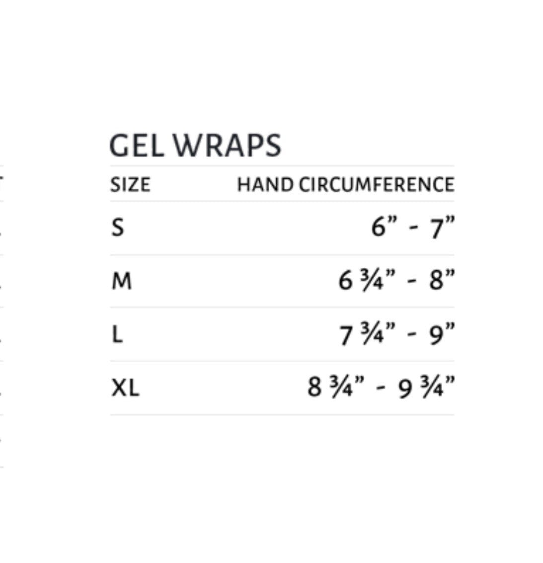 Boxing & MMA Hand Wraps Gel Shock Quick Wraps for Protection - Small Black