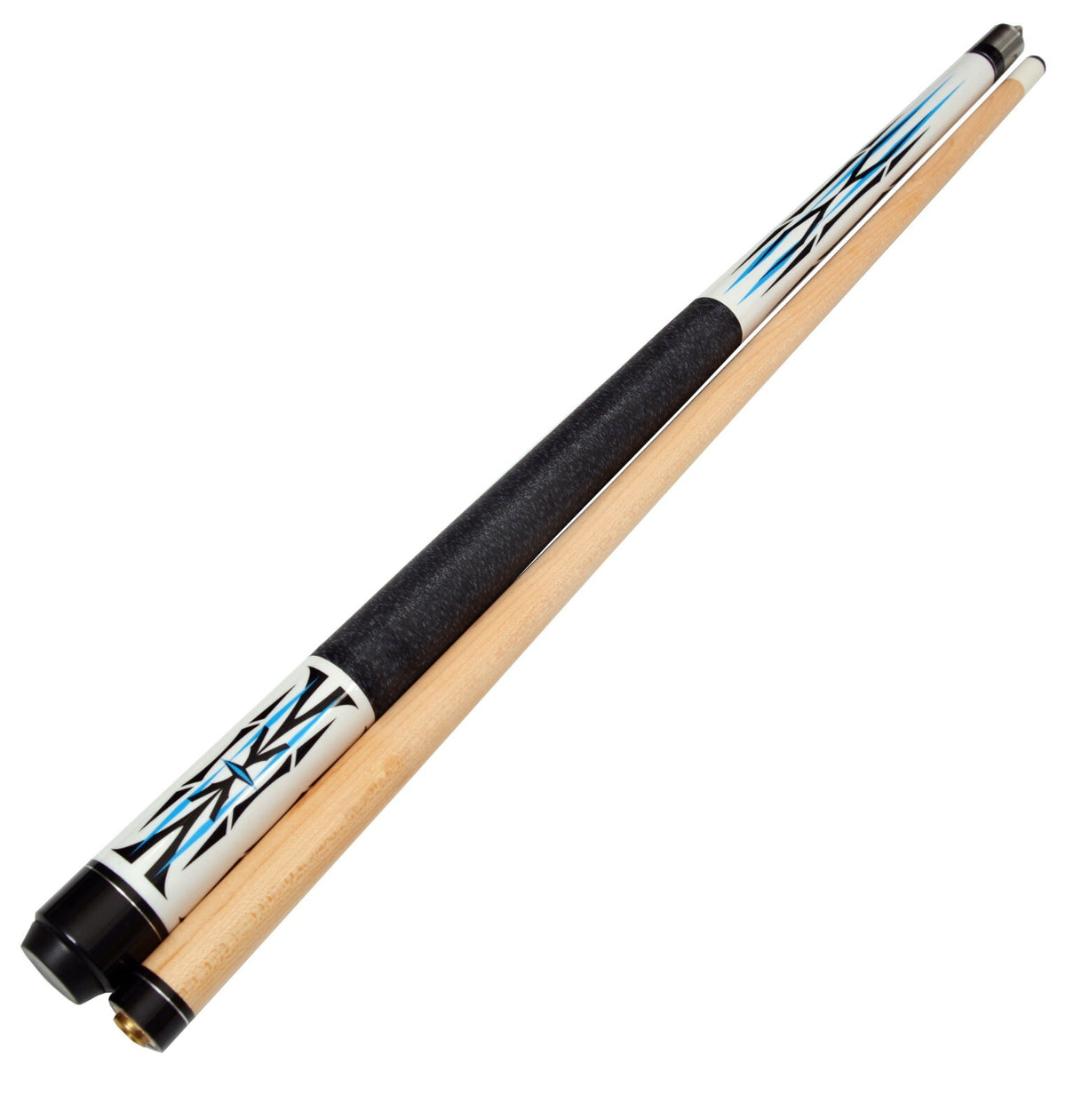 Short Maple Pool Cue Stick 48" 19 oz – Hardwood Canadian Maple, 5/16x18 Steel Joint
