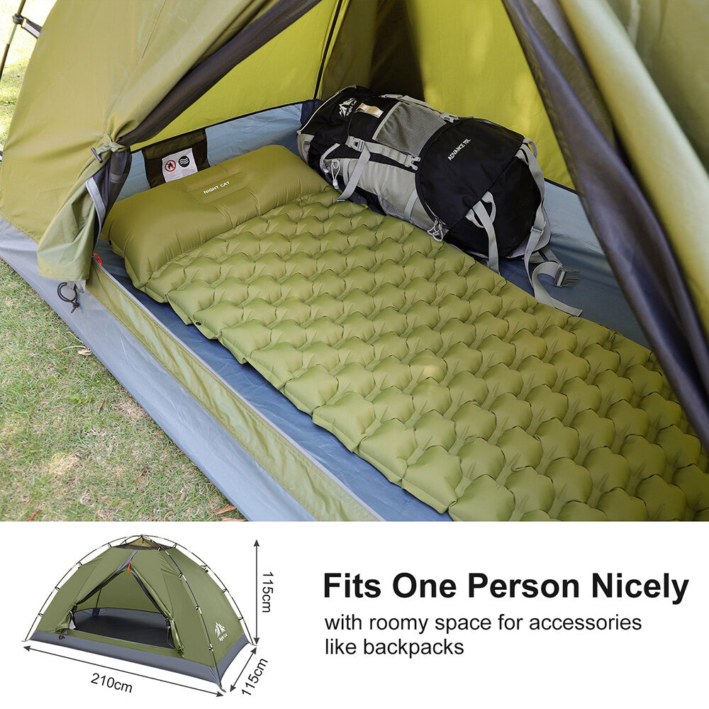 Waterproof 1 or 2 Person Backpacking Camping Tent Sun Shelter Easy Setup