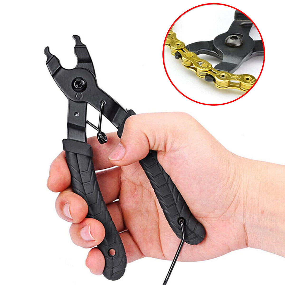 Bicycle Master Link Pliers Chain Link Open Close Tool for Bike Maintenance