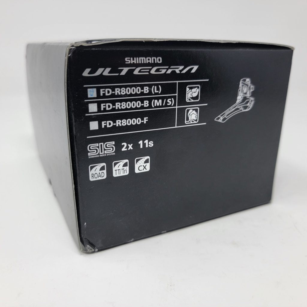 Shimano Ultegra FD-R8000-B Clamp-On Front Derailleur 11-Speed Road Bike Component
